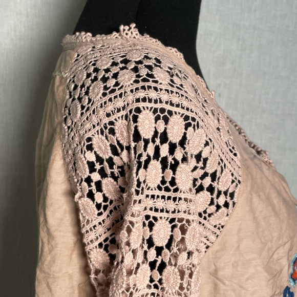 Sundance Womens Beautiful Silk Blend Top- Medium - Picture 3 of 8